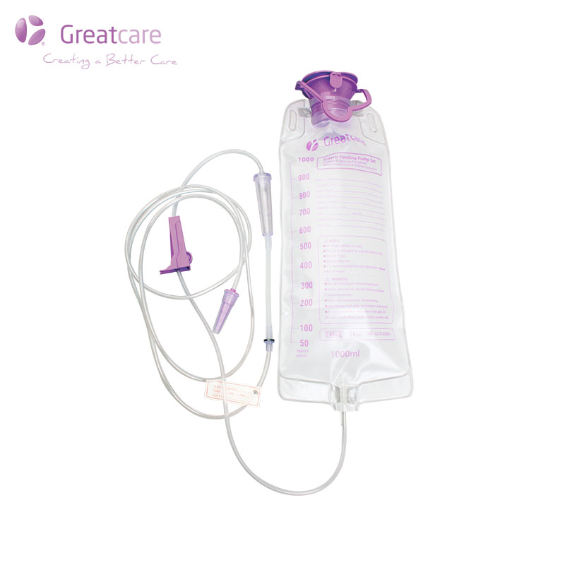 Conjunto de Bomba de Alimentação Enteral