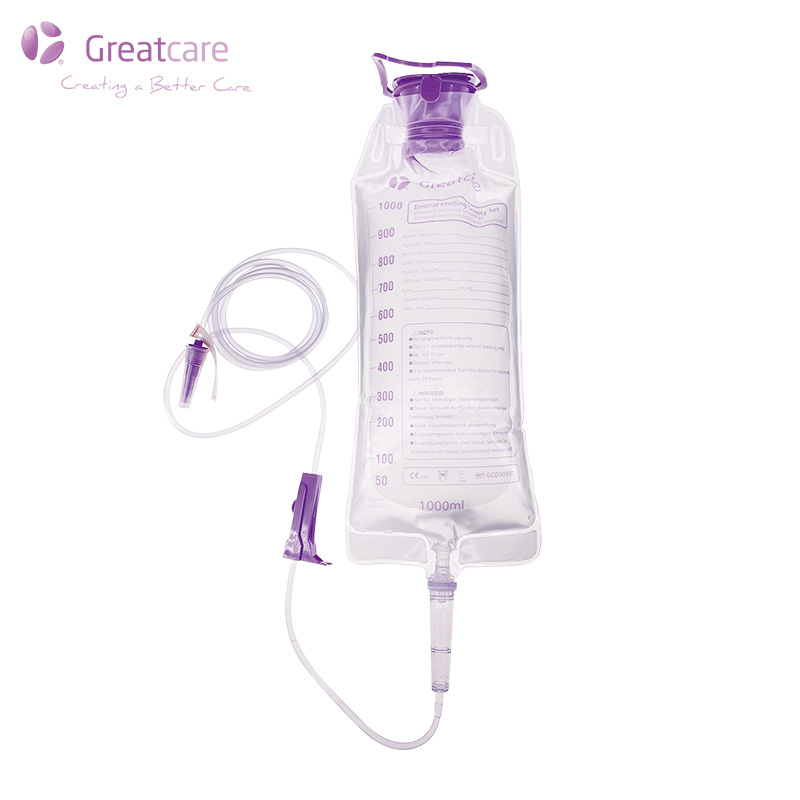 Bolsas de Alimentação por Gravidade Enteral